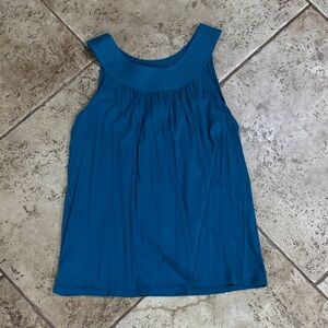 Express Teal Sleeveless Top